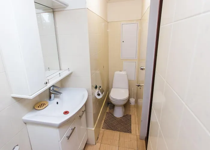 акуратні в центрі львова Apartament Lwów